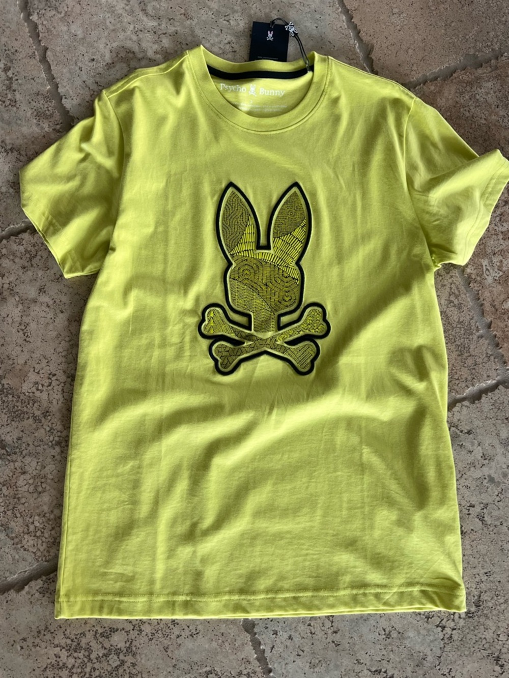 Psycho Bunny Lenox Embroidered Graphic Tee